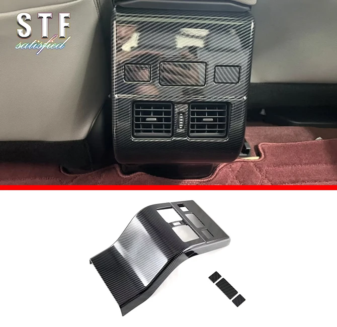 Carbon Fiber Style Interior Rear Air-Condition Vent Outlet Cover Trim For Toyota Bz4x 2022 2023 Car Accessories Stickers
Carbon Fiber Style Interior Rear Air-Condition Vent Outlet Cover Trim For Toyota Bz4x 2022 2023 Car Accessories Stickers