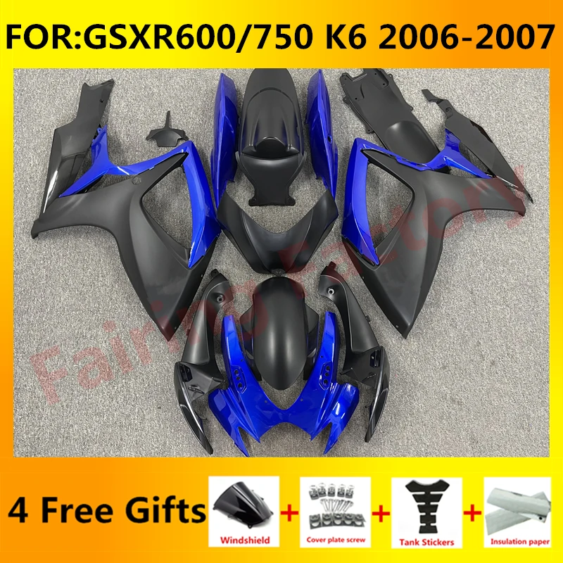 NEW ABS Motorcycle Whole Fairing kit fit for GSXR600 750 06 07 GSXR 600 GSX-R750 K6 2006 2007 full Fairings kits set blue black
NEW ABS Motorcycle Whole Fairing kit fit for GSXR600 750 06 07 GSXR 600 GSX-R750 K6 2006 2007 full Fairings kits set blue black