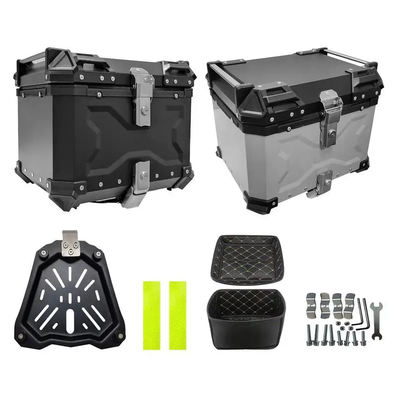 Rear Box For Motorcycle Waterproof Unique Design Rear Case Passenger Backrest Pack Large Capacity Bike Saddlebag Trunk Case bag
Rear Box For Motorcycle Waterproof Unique Design Rear Case Passenger Backrest Pack Large Capacity Bike Saddlebag Trunk Case bag