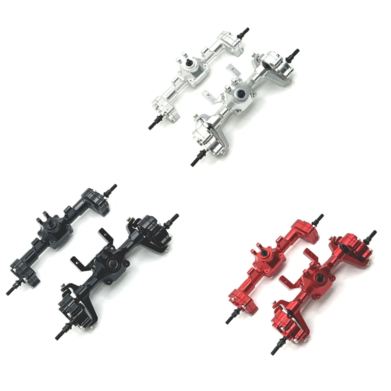 RC Car Metal Complete Front Rear Axle Kit For FMS 1/24 FCX24 Xiaoqi Crusher Chevrolet K5 RC Accessories
RC Car Metal Complete Front Rear Axle Kit For FMS 1/24 FCX24 Xiaoqi Crusher Chevrolet K5 RC Accessories