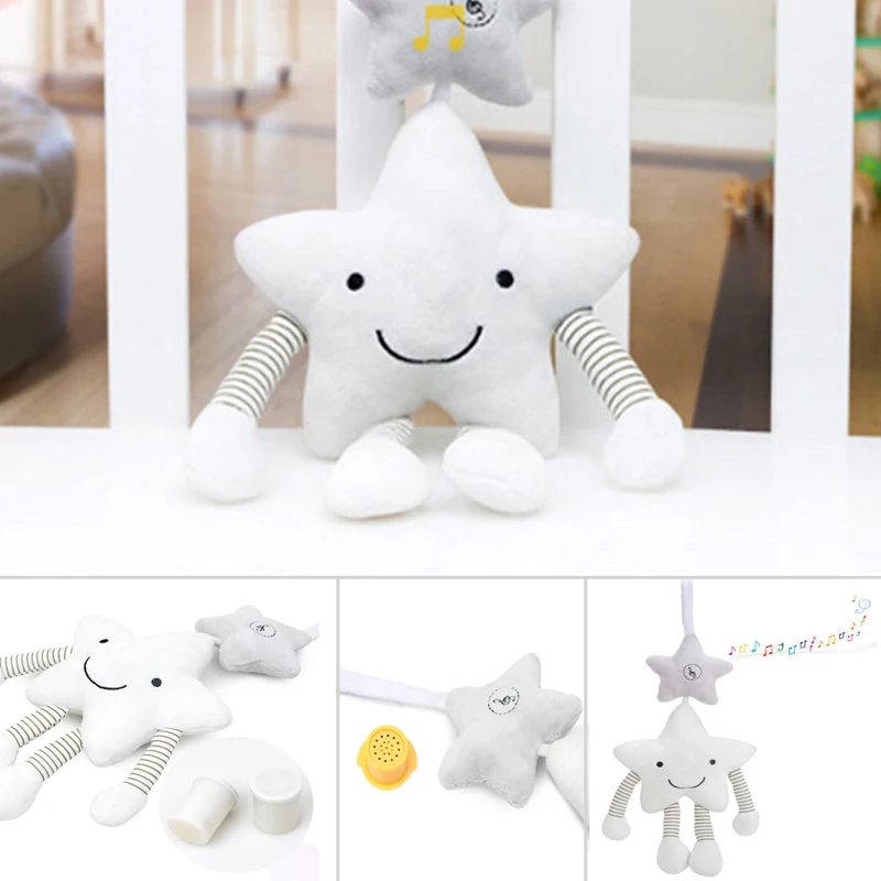 Wind Chime Hanging Singing Stroller Hot Baby Bed Hanging Rattle White Star Music Bed Hanging Bed Bell Accompany Toy For Newborn
Wind Chime Hanging Singing Stroller Hot Baby Bed Hanging Rattle White Star Music Bed Hanging Bed Bell Accompany Toy For Newborn