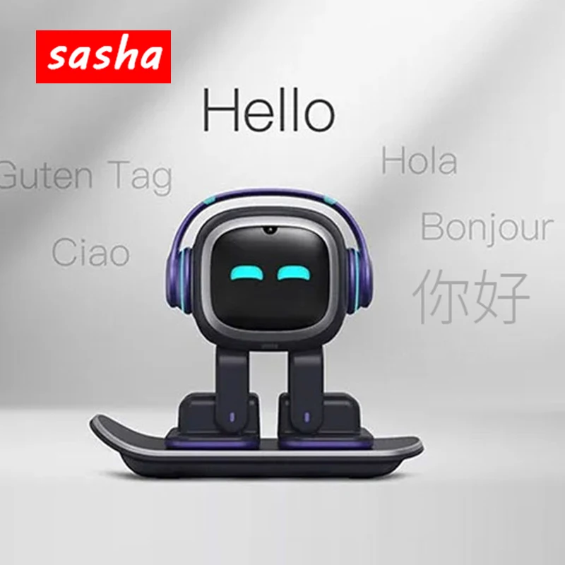 

Emo Robot Emopet Intelligent Voice Interaction Accompany Ai Emotional Children Electronic Pets For Desktop Ai Face Recognition