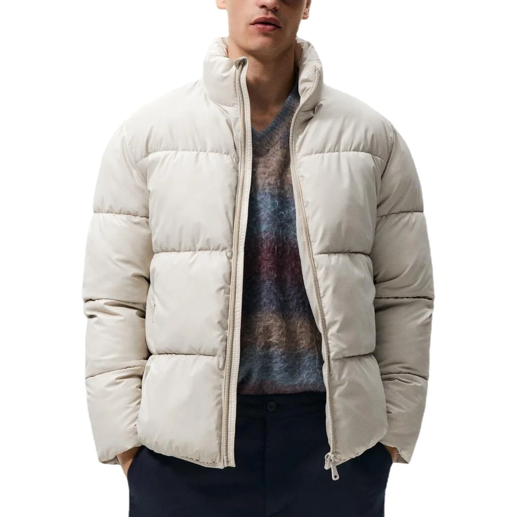 Autumn and Winter New Mens Coat Leather-like Coated Bread Cotton-padded Jacket Fashion Menswear Zipper Male Parkas
Autumn and Winter New Mens Coat Leather-like Coated Bread Cotton-padded Jacket Fashion Menswear Zipper Male Parkas
