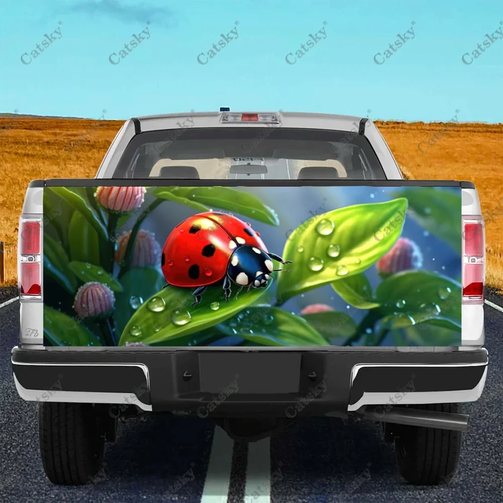 Ladybug on Saisies Field Truck Tailgate Wrap Professional Grade Material Universal Fit for Full Size Trucks Weatherproof
Ladybug on Saisies Field Truck Tailgate Wrap Professional Grade Material Universal Fit for Full Size Trucks Weatherproof