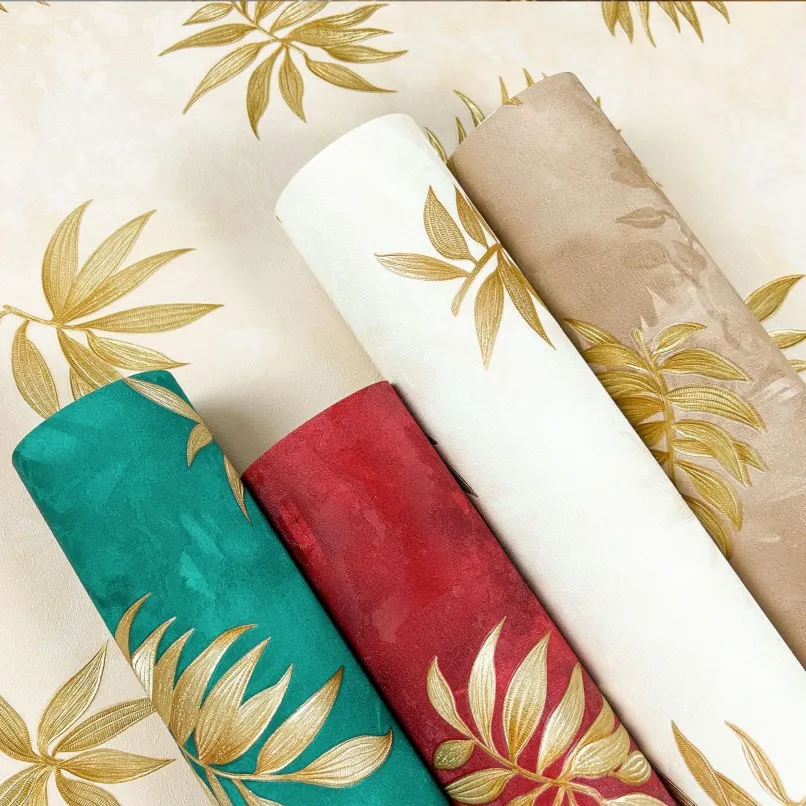 Modern Simple Southeast Asian Style 3D Wallpaper Palm Leaves Bedroom Living Room Background Wallpaper for Walls Home
Modern Simple Southeast Asian Style 3D Wallpaper Palm Leaves Bedroom Living Room Background Wallpaper for Walls Home