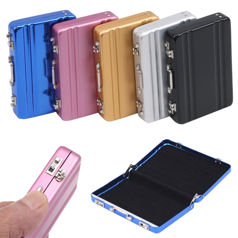 Creative Business Card Case Aluminum Alloy Card Holder Metal Box Cover Credit Men Business Card Holder Card Metal Wallet
Creative Business Card Case Aluminum Alloy Card Holder Metal Box Cover Credit Men Business Card Holder Card Metal Wallet