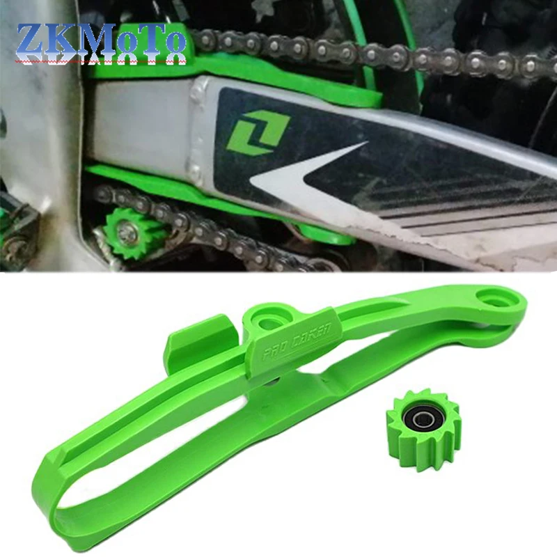 Резиновая плоская направляющая для мотоцикла, Зеленая Цепь для KAWASAKI KX250F 2009-2020 KX450F 2009-2018, специальные аксессуары
Резиновая плоская направляющая для мотоцикла, Зеленая Цепь для KAWASAKI KX250F 2009-2020 KX450F 2009-2018, специальные аксессуары