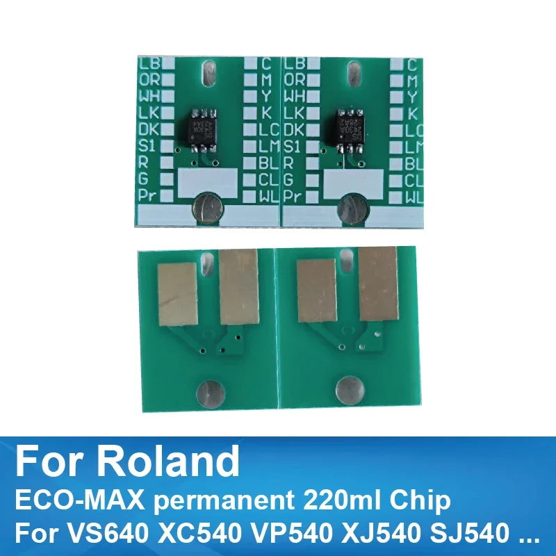 Совместимый микросхема для картриджа с оригинальными чернилами Roland 220ml для VS640 XC540 VP540 XJ540 SJ540 SJ745
Совместимый микросхема для картриджа с оригинальными чернилами Roland 220ml для VS640 XC540 VP540 XJ540 SJ540 SJ745