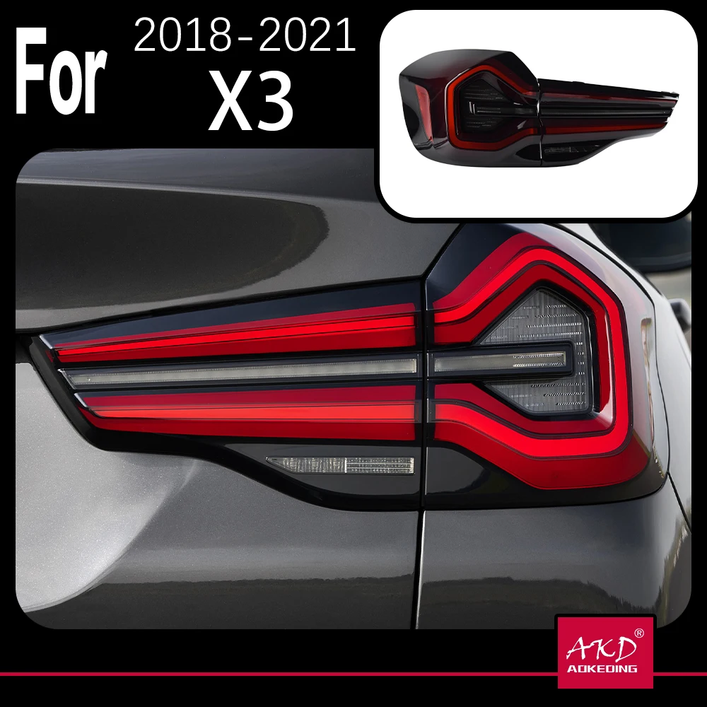 Задний фонарь AKD для BMW X3 s 2018-2022 IX3 G01 G08, задний светодиодный фонарь, сигнал заднего хода, автомобильные аксессуары
Задний фонарь AKD для BMW X3 s 2018-2022 IX3 G01 G08, задний светодиодный фонарь, сигнал заднего хода, автомобильные аксессуары