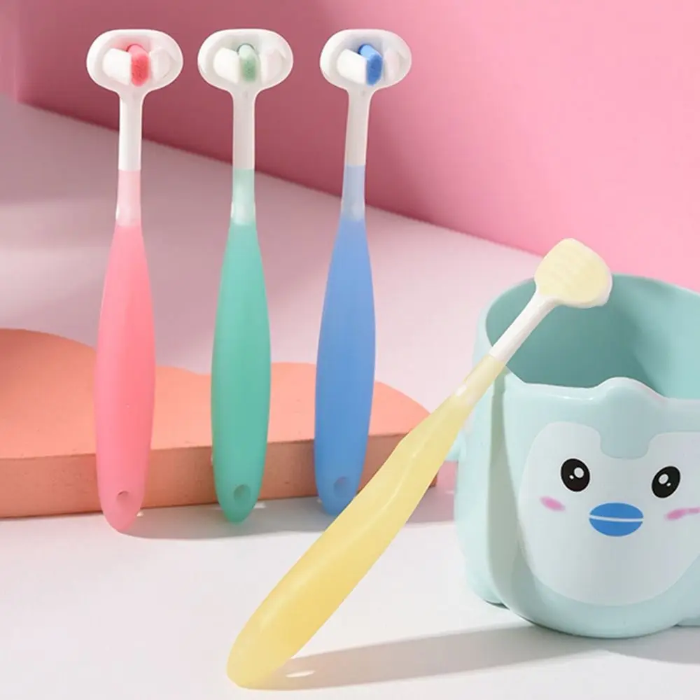 Candy Color Three Sided Toothbrush Ultra Fine 360 Degree Oral Care Brush Deep Cleaning Soft Bristle 3D Tooth Brush
Candy Color Three Sided Toothbrush Ultra Fine 360 Degree Oral Care Brush Deep Cleaning Soft Bristle 3D Tooth Brush