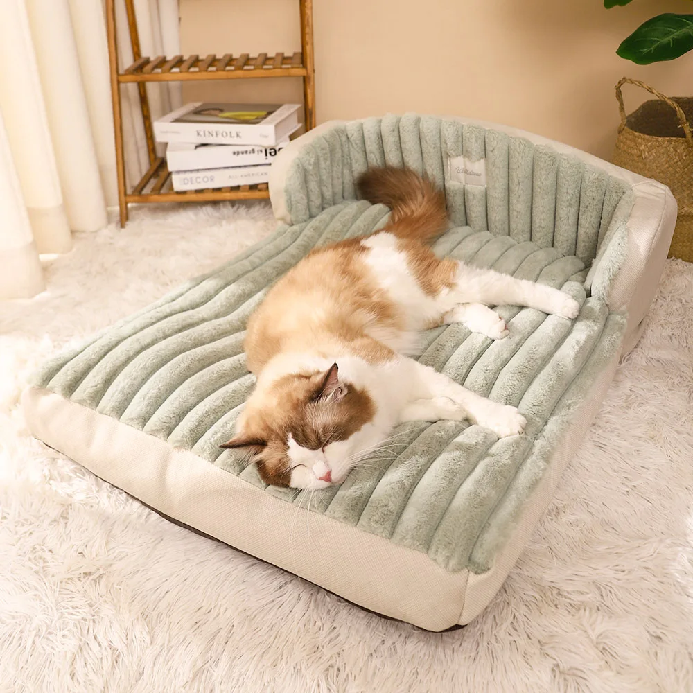 

Cat Mat Cat Litter Cat Sleeping Mat Sleeping with Winter Warm Supplies Winter Pet Floor Mat Sofa Dog Mattress