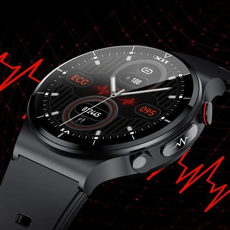 

E88 Smart Watch ECG+PPG MAX4 BodyTemperature Blood Pressure Heart Rate Band Wireless Charger Sport Waterproof Men Smartwatch