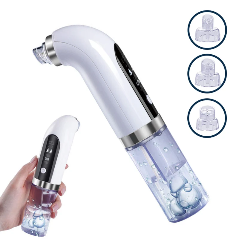 USB Water Cycle Blackhead Remover Pore Cleaner Vacuum Suction for Acne Pimple Black Dot Removal Beauty Skin Care Tools
USB Water Cycle Blackhead Remover Pore Cleaner Vacuum Suction for Acne Pimple Black Dot Removal Beauty Skin Care Tools
