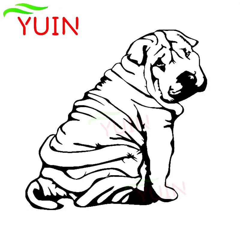 Car Sticker Art Animal Sharpei Dog Decals Cute Cars Accessories PVC Body Rear Windshield Decoration Waterproof Sunscreen Decal
Car Sticker Art Animal Sharpei Dog Decals Cute Cars Accessories PVC Body Rear Windshield Decoration Waterproof Sunscreen Decal