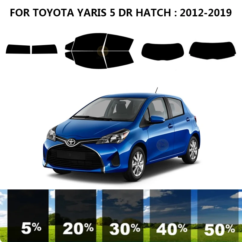 Precut nanoceramics car UV Window Tint Kit Automotive Window Film For TOYOTA YARIS 5 DR HATCH 2012-2019
Precut nanoceramics car UV Window Tint Kit Automotive Window Film For TOYOTA YARIS 5 DR HATCH 2012-2019