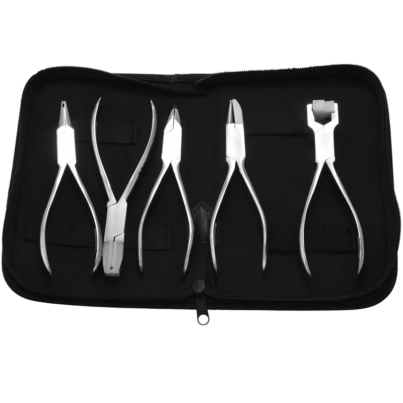 ASDS-5Pcs Stainless Steel Optic Eye Glasses Optician Eyeglasses Frame Repair Optical Pliers Tools Kit With Black Pouch Bag
ASDS-5Pcs Stainless Steel Optic Eye Glasses Optician Eyeglasses Frame Repair Optical Pliers Tools Kit With Black Pouch Bag