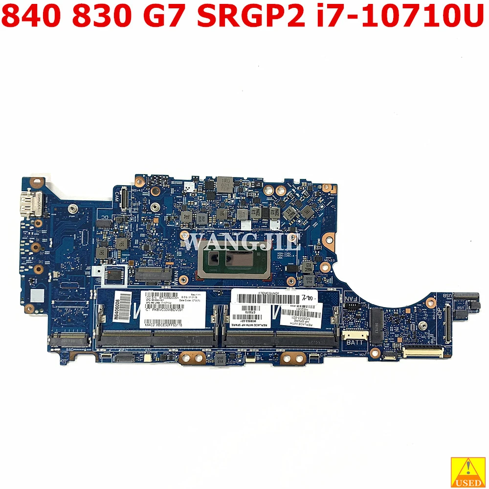 Used For HP 830 G7 840 G7 SRGP2 i7-10710U Laptop Motherboard M08563-601 M08563-001 6050A3136201 100% Working
Used For HP 830 G7 840 G7 SRGP2 i7-10710U Laptop Motherboard M08563-601 M08563-001 6050A3136201 100% Working