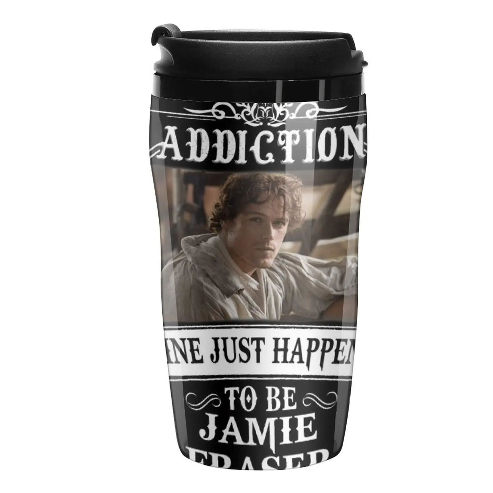 

New Mine Just Happens To Be Jamie Fraser Travel Coffee Mug Creative Cups Thermo For Coffee