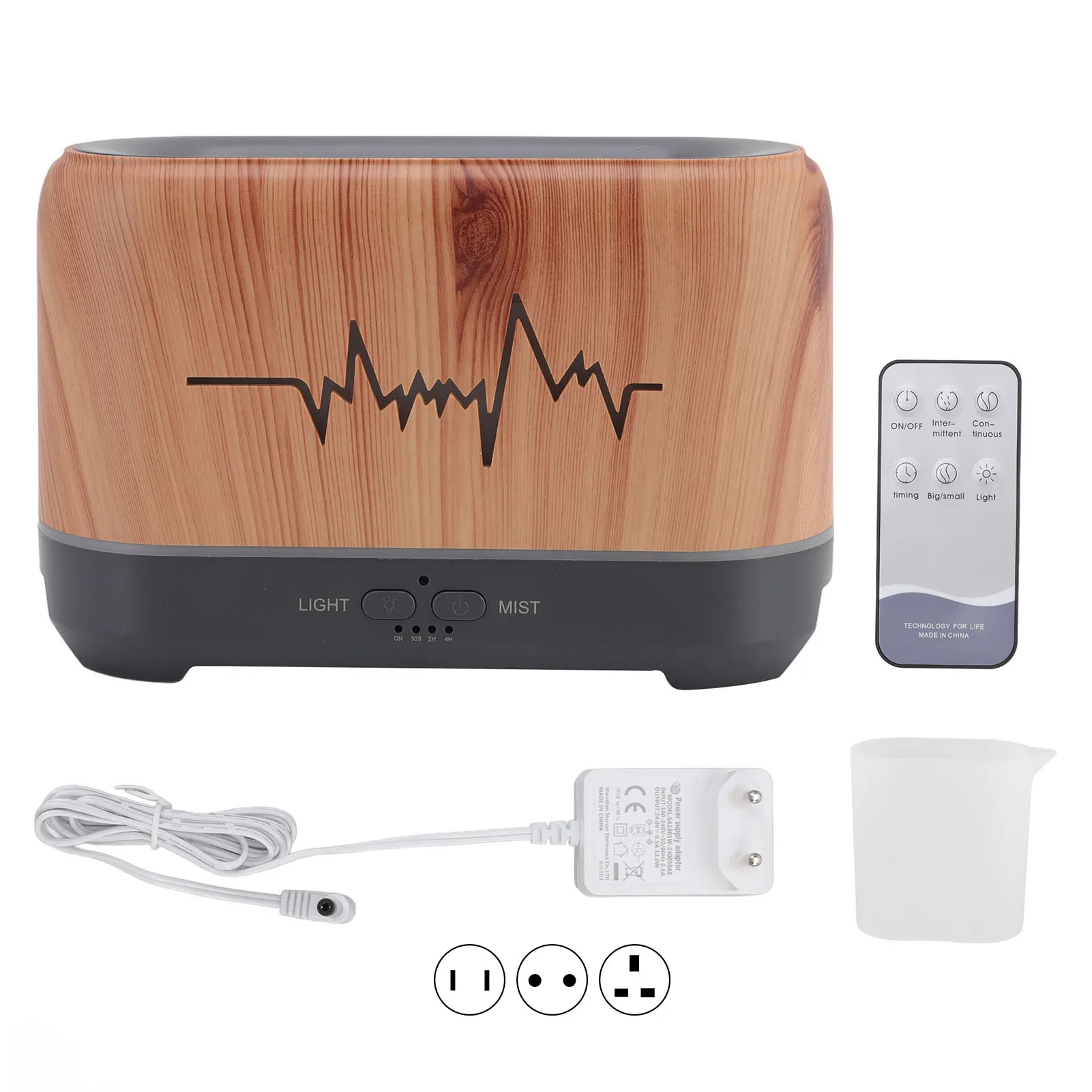 Essential Oil Diffuser High Frequency Ultrasonic Atomization 100‑240V Mist Humidifier with Hollow Flame Light for Home
Essential Oil Diffuser High Frequency Ultrasonic Atomization 100‑240V Mist Humidifier with Hollow Flame Light for Home