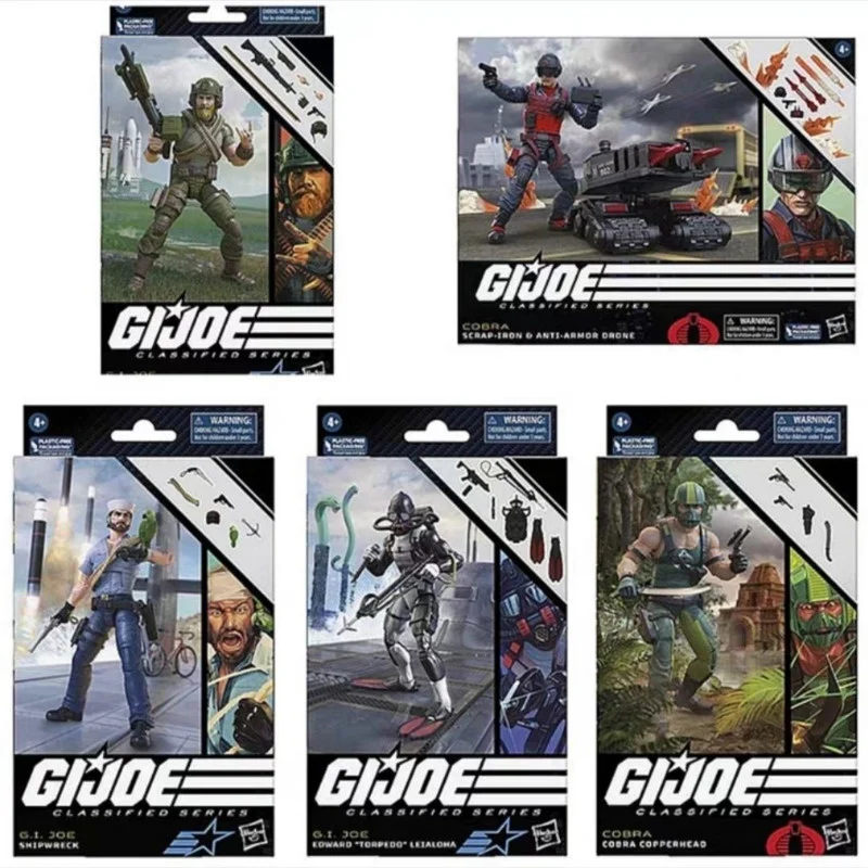 G.I. Joe GI JOE Classified Series Snow Job DR. Mindbender Shipwreck Torpedo Bazooka Action Figure Model Toy Hobby Gift
G.I. Joe GI JOE Classified Series Snow Job DR. Mindbender Shipwreck Torpedo Bazooka Action Figure Model Toy Hobby Gift