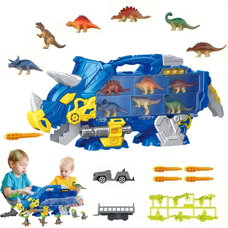 Kids Dinosaur Truck Set Dinosaur transporter DIY toys Cute Carrier Truck Cartoon Friction Powered Truck Toy for children gift
Kids Dinosaur Truck Set Dinosaur transporter DIY toys Cute Carrier Truck Cartoon Friction Powered Truck Toy for children gift