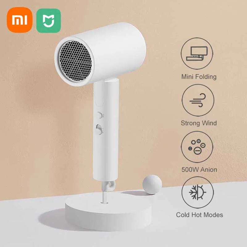New Xiaomi Mijia Portable Anion Hair Dryer H101 50 Million Negative Anion Hair Care Professinal Quick Dry 1600W Travel Foldable
New Xiaomi Mijia Portable Anion Hair Dryer H101 50 Million Negative Anion Hair Care Professinal Quick Dry 1600W Travel Foldable