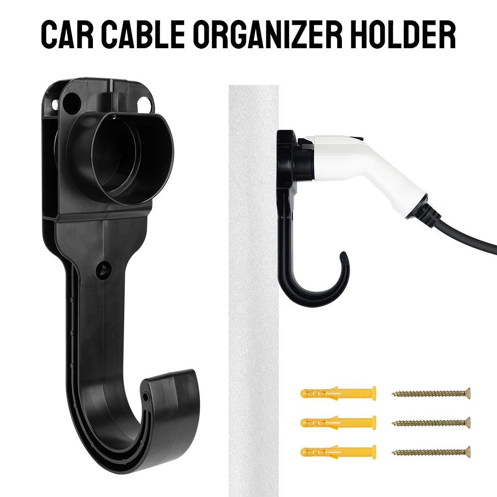 Gun Head Socket For Type 2 Connector EU Plug For Electric Car Charging EV Charger Cable Holder Universal Wall Mount Bracket
Gun Head Socket For Type 2 Connector EU Plug For Electric Car Charging EV Charger Cable Holder Universal Wall Mount Bracket