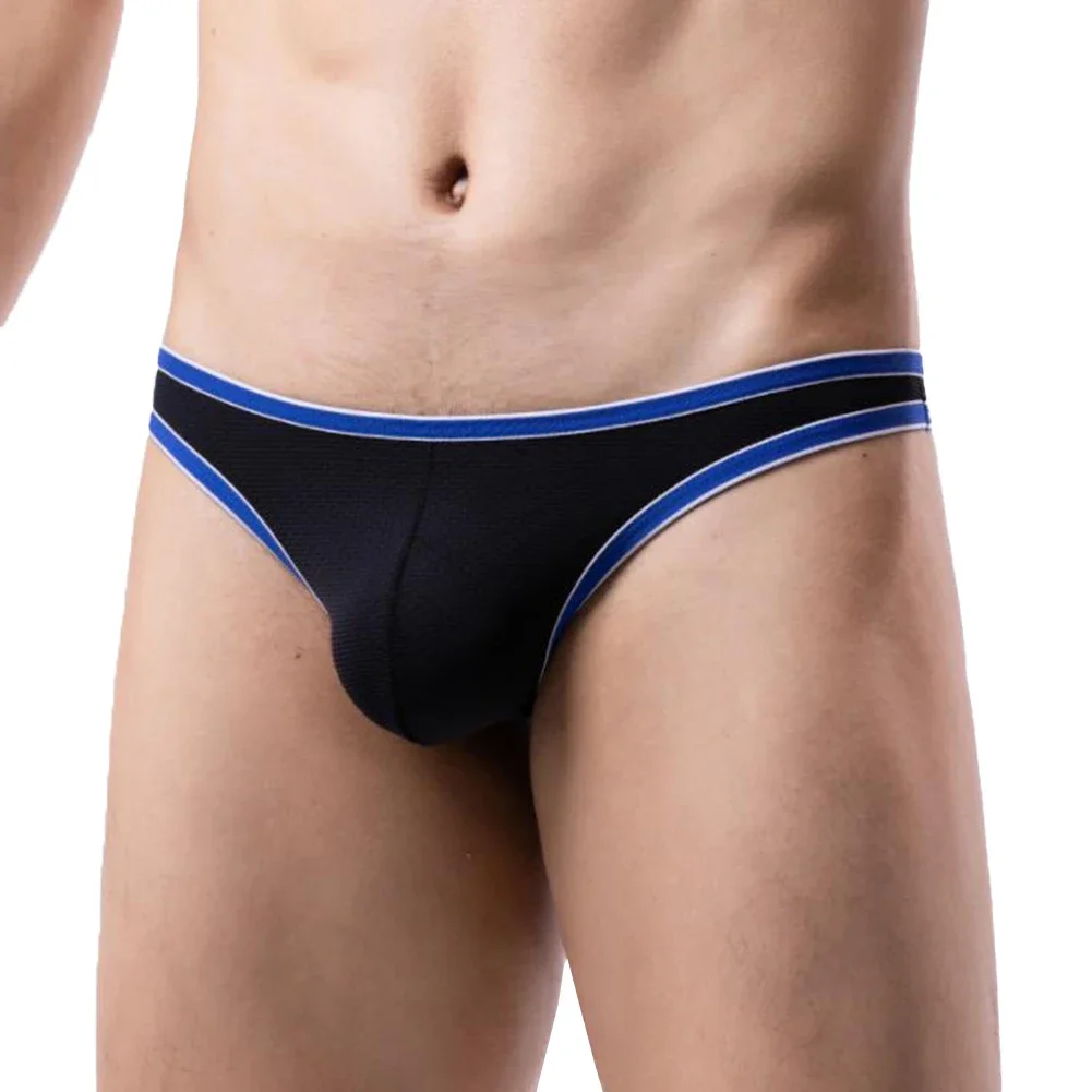 Mens Sexy Bulge Pouch Thong Briefs Lingeire Comfortable Breathable G-String Underwear Low Waisted Jockstraps Underpants
Mens Sexy Bulge Pouch Thong Briefs Lingeire Comfortable Breathable G-String Underwear Low Waisted Jockstraps Underpants