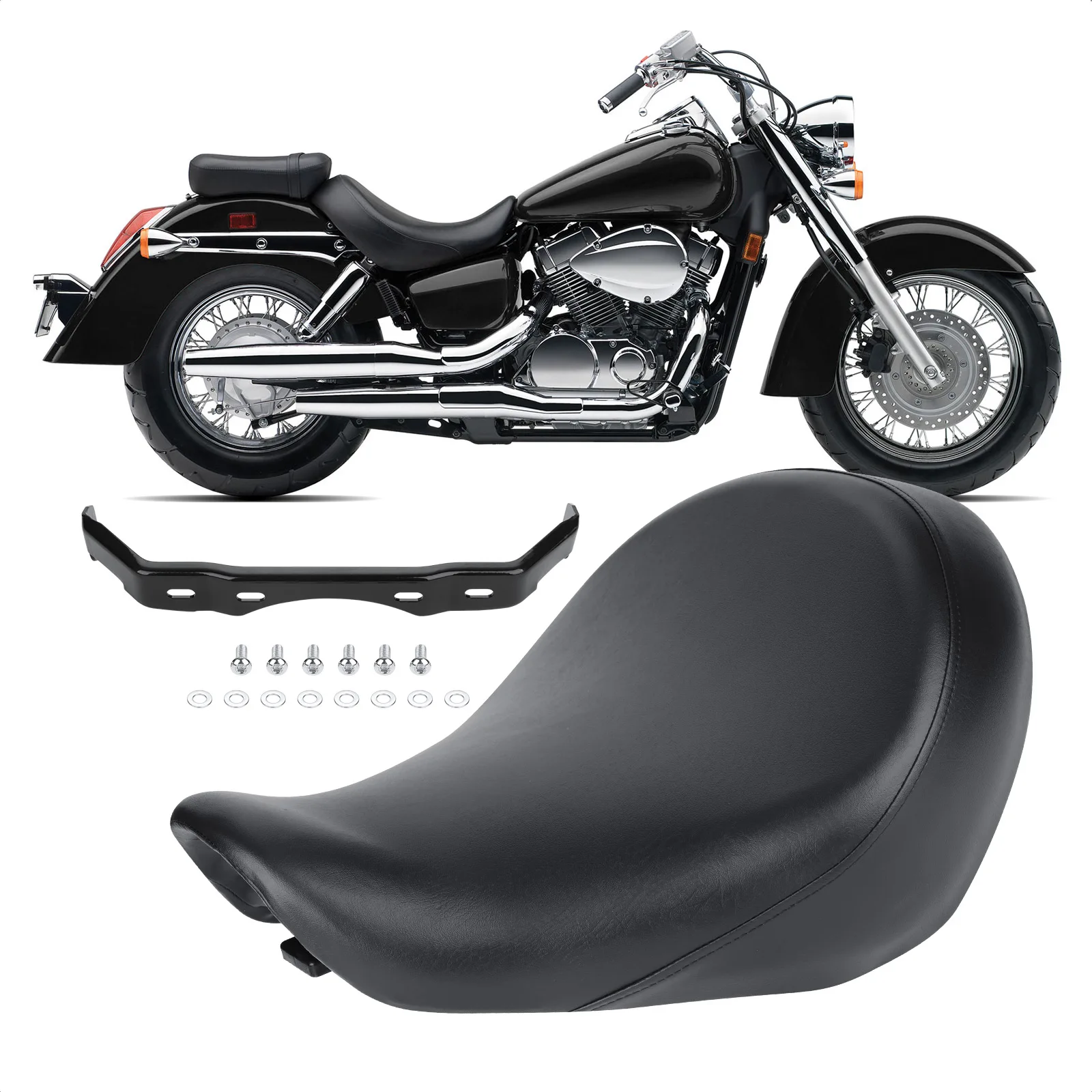 Черная переднее сиденье водителя для Honda Shadow Aero VT750C 2004-2013, подушка Pillion 2012 2011 2010 2009 2008 2007 2006 2005
Черная переднее сиденье водителя для Honda Shadow Aero VT750C 2004-2013, подушка Pillion 2012 2011 2010 2009 2008 2007 2006 2005
