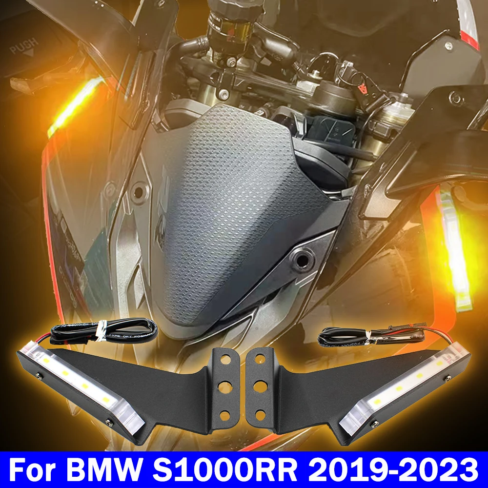S1000RR Motorcycle LED Front Turn Signal Light Invisible Wing Indicator Lamp Accessory For BMW S1000RR 2019 2020 2021 2022 2023
S1000RR Motorcycle LED Front Turn Signal Light Invisible Wing Indicator Lamp Accessory For BMW S1000RR 2019 2020 2021 2022 2023