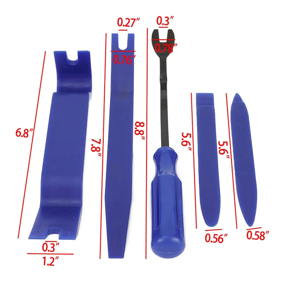 Car Trim Removal Tool Kit Set Door Panel Fastener Auto Dashboard Plastic Tools Non-toxic And Eco-friendly Designed
Car Trim Removal Tool Kit Set Door Panel Fastener Auto Dashboard Plastic Tools Non-toxic And Eco-friendly Designed