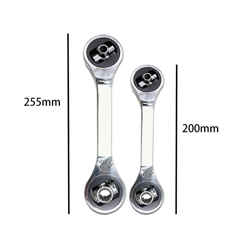 2pcs 52 In1 Double Head Wrench Socket Wrench Rotary Spanner Work 360 Degree Rotation Spanner Universal Car Repair Hand Tool
2pcs 52 In1 Double Head Wrench Socket Wrench Rotary Spanner Work 360 Degree Rotation Spanner Universal Car Repair Hand Tool