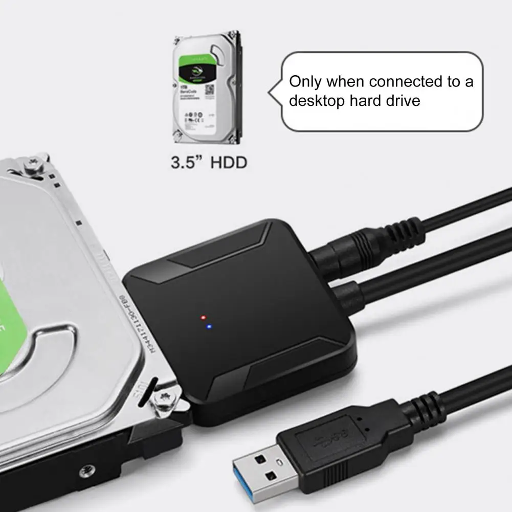 Hdd Adapter Cable with Uasp High Speed Sata to Usb3.0 Converter Cable for External Ssd/hdd Drives Drive-free Adapter with Power
Hdd Adapter Cable with Uasp High Speed Sata to Usb3.0 Converter Cable for External Ssd/hdd Drives Drive-free Adapter with Power