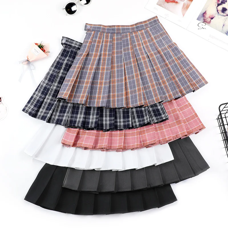2023 Summer Unlined High Waist Pleated Dress Suit Material Plaid A-line Skirt Women's Short Skirt
2023 Summer Unlined High Waist Pleated Dress Suit Material Plaid A-line Skirt Women's Short Skirt