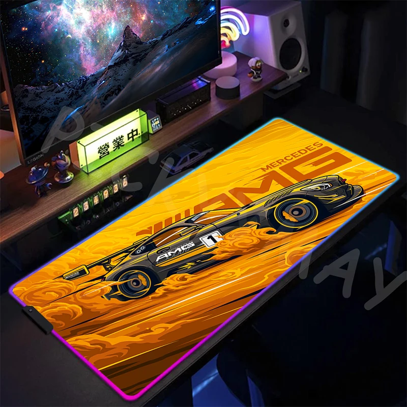 Car Design Large RGB Mouse Pad 40x90cm Gaming Mousepad LED Mouse Mat Gamer Mousepads Luminous Table Mats Desk Pads With Backlit
Car Design Large RGB Mouse Pad 40x90cm Gaming Mousepad LED Mouse Mat Gamer Mousepads Luminous Table Mats Desk Pads With Backlit