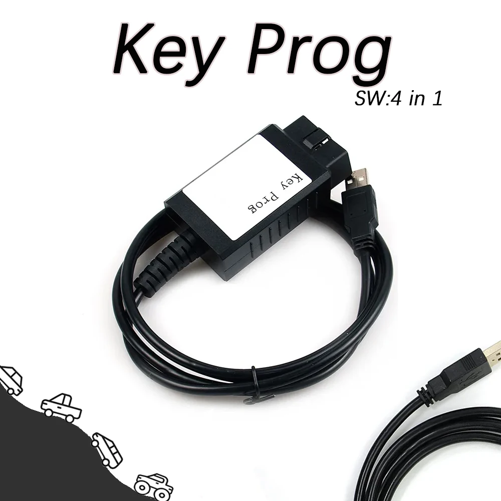 

Key Prog 4 in 1 USB Dongle FNR 4 In 1 diagnostic pour voiture obd2 scanner Repair equipment car tools auto truck tuning vcds