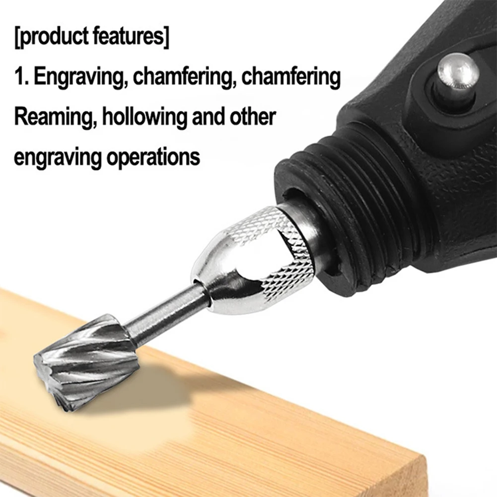 HSS Rotary Burr Garden Home Rotary Router Tool Workshop 6PCS Cutter Equipment For Wood Carving Grinder Grinding Mill
HSS Rotary Burr Garden Home Rotary Router Tool Workshop 6PCS Cutter Equipment For Wood Carving Grinder Grinding Mill