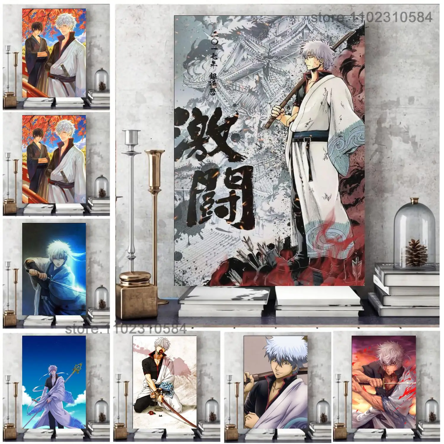 gintoki poster Wall Art Canvas Posters Decoration Art Poster Personalized Gift Modern Family bedroom Painting
gintoki poster Wall Art Canvas Posters Decoration Art Poster Personalized Gift Modern Family bedroom Painting