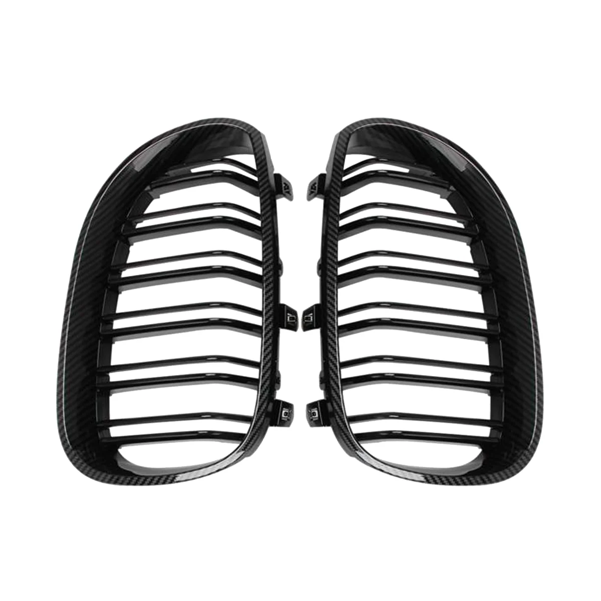 Front Bumper Kidney Grille Dual Mesh Grille for BMW 5 Series E60 E61 M5 520I 535I 550I 2003-2010 Sedan
Front Bumper Kidney Grille Dual Mesh Grille for BMW 5 Series E60 E61 M5 520I 535I 550I 2003-2010 Sedan