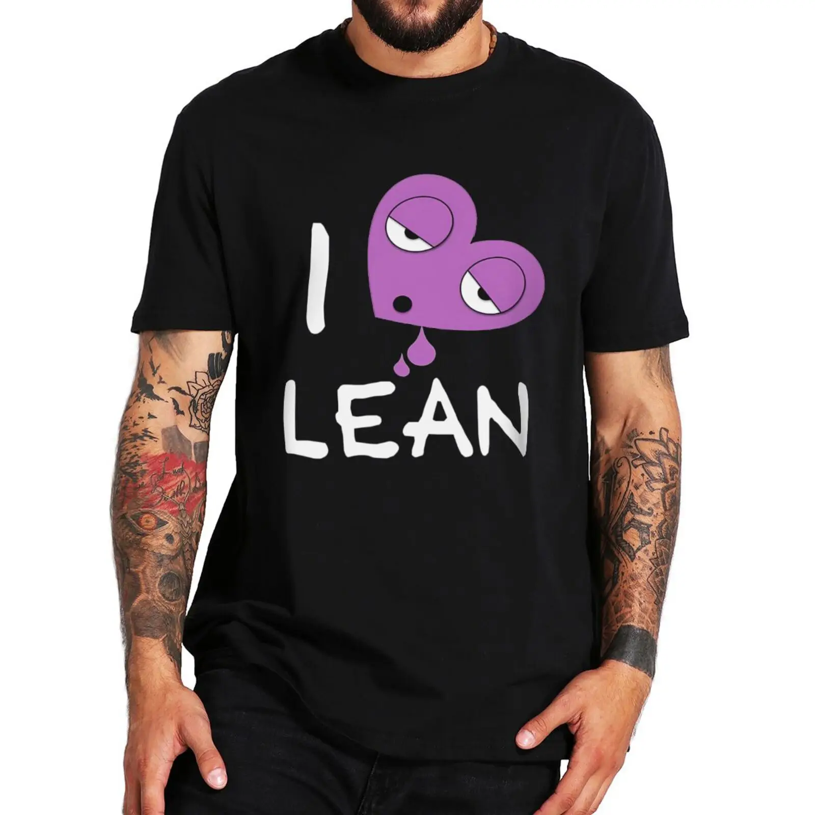 Футболка I Love Lean с забавным принтом сердца, трендовая Футболка с принтом шуток в стиле Харадзюку, 100% хлопок, Повседневная Мягкая футболка унисекс, европейский размер
Футболка I Love Lean с забавным принтом сердца, трендовая Футболка с принтом шуток в стиле Харадзюку, 100% хлопок, Повседневная Мягкая футболка унисекс, европейский размер