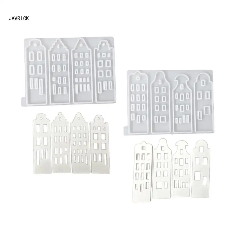 Multilayer House Candlestick Plasters Silicone Mold Candle Holder Concrete Cement Mold DIY Handmade Resin Craft Decorations
Multilayer House Candlestick Plasters Silicone Mold Candle Holder Concrete Cement Mold DIY Handmade Resin Craft Decorations