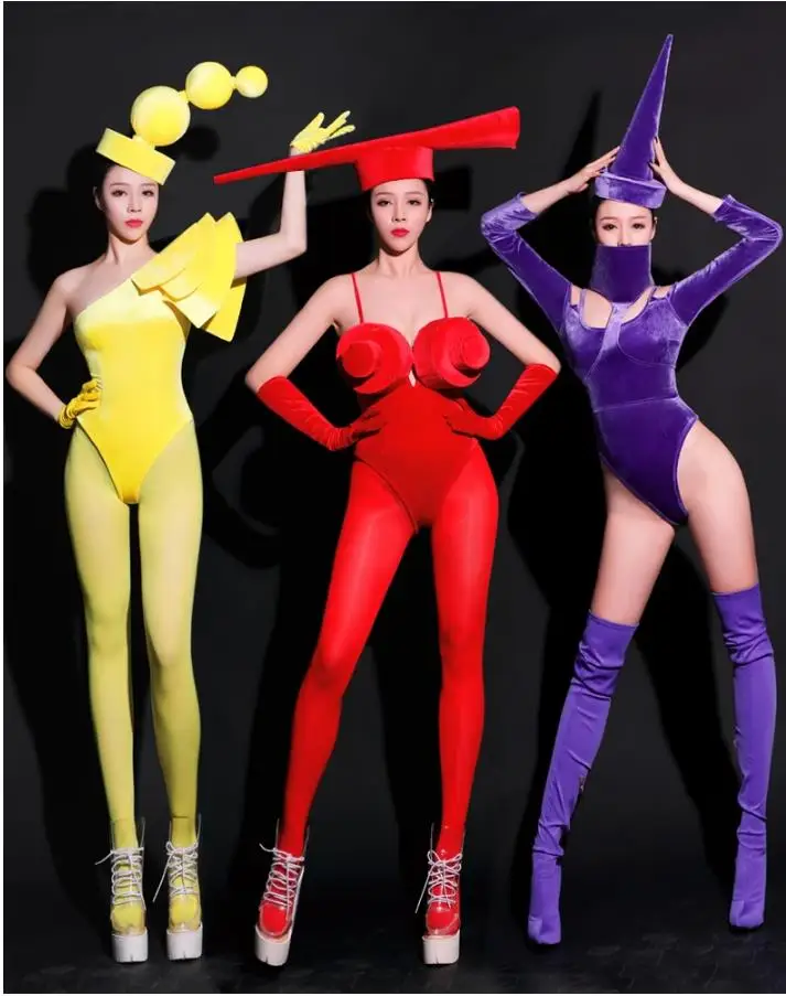Women Rave Hat Festival Clothes Adult Sexy Bodysuit nightclub Drag Queen Costume GOGO Dance Dress Club Carnival Stage Outfit
Women Rave Hat Festival Clothes Adult Sexy Bodysuit nightclub Drag Queen Costume GOGO Dance Dress Club Carnival Stage Outfit
