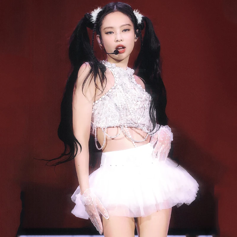 Сексуальная одежда Y2k, Женский костюм в стиле K-POP, костюм певицы-идола, жилет с жемчужной цепочкой, топы, одежда для джазовых представлений, одежда для ночного клуба, одежда для диджея JL5532
Сексуальная одежда Y2k, Женский костюм в стиле K-POP, костюм певицы-идола, жилет с жемчужной цепочкой, топы, одежда для джазовых представлений, одежда для ночного клуба, одежда для диджея JL5532