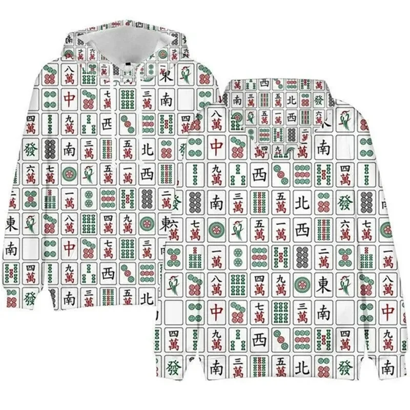 

Interesting 3d Printed Chinese Famous Mahjong Hoodie Money Is Rolling In Men Women Casual Sweatshirts Pullover Tops Jacket Coat