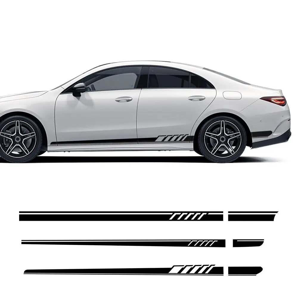 2pcs Rocker Panel Stripes For Mercedes-Benz CLA Class C117 C118 CLA35 CLA45 Edition 1 Side Stripe Sticker
2pcs Rocker Panel Stripes For Mercedes-Benz CLA Class C117 C118 CLA35 CLA45 Edition 1 Side Stripe Sticker