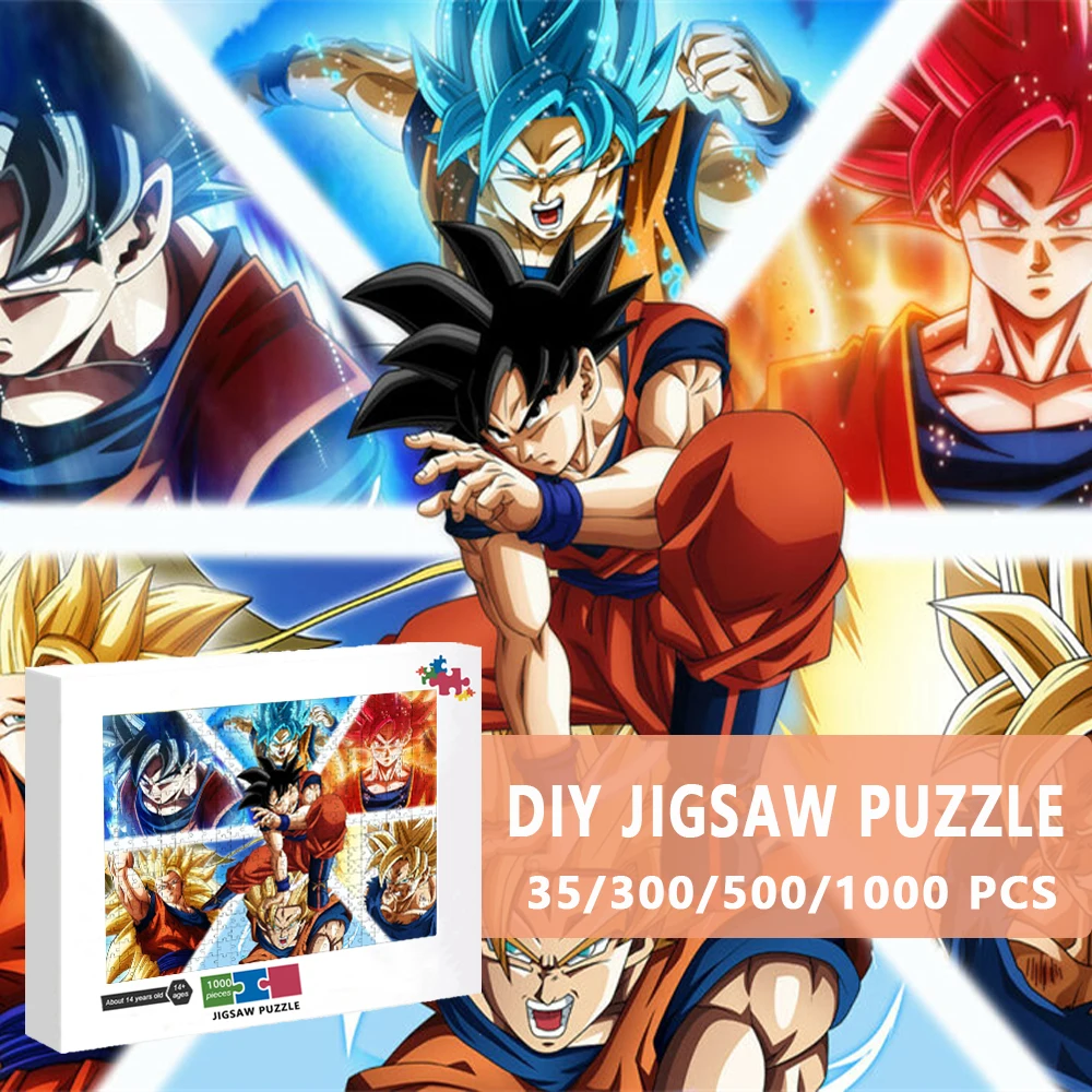 Bandai Dragon Ball Jigsaw Puzzle 1000Pcs Puzzle Son Goku Puzzles for Children Bedroom Decoration Stickers Educational Toys
Bandai Dragon Ball Jigsaw Puzzle 1000Pcs Puzzle Son Goku Puzzles for Children Bedroom Decoration Stickers Educational Toys