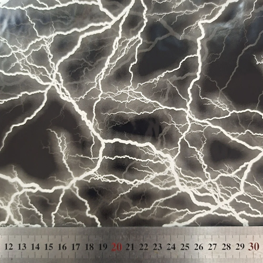 Lightning Pattern 10M Length hydro dip film 100cm Width water transfer printings WDF703
Lightning Pattern 10M Length hydro dip film 100cm Width water transfer printings WDF703
