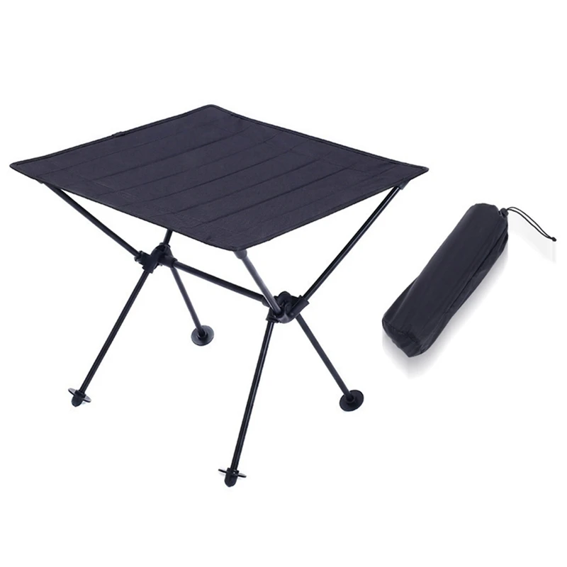 Foldable Table Portable Camping Desk For Ultralight Beach Aluminium Hiking Climbing Black 
Foldable Table Portable Camping Desk For Ultralight Beach Aluminium Hiking Climbing Black