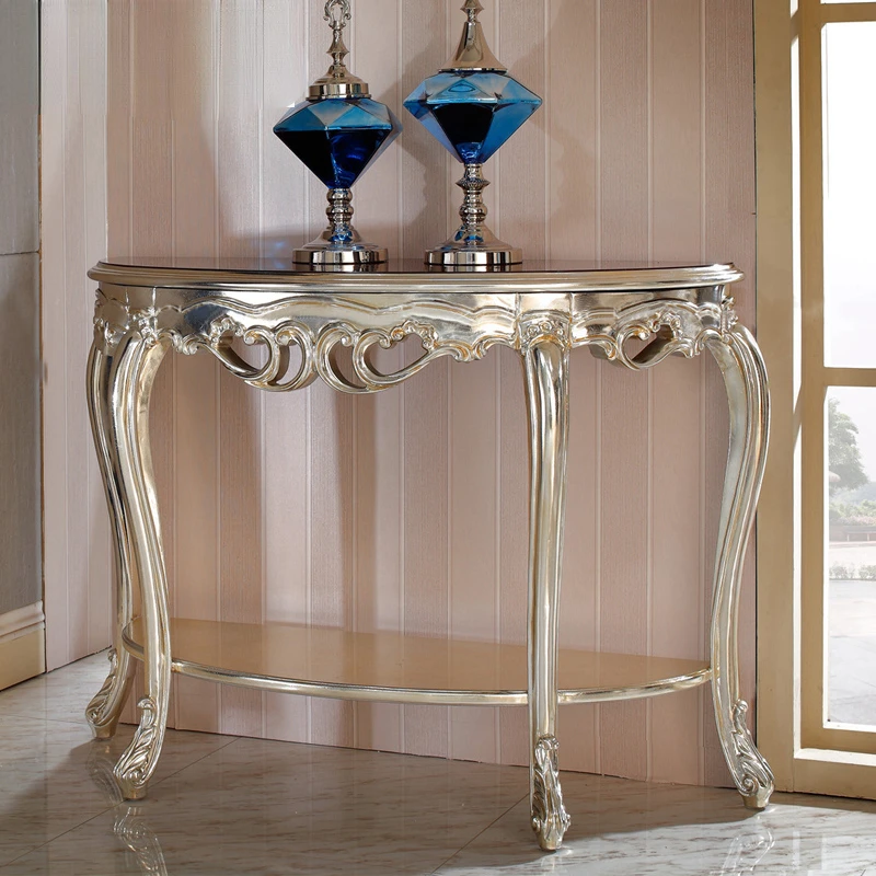 American style porch table: Neoclassical and retro entrance hall, porch table, shelf, painted end view table
American style porch table: Neoclassical and retro entrance hall, porch table, shelf, painted end view table