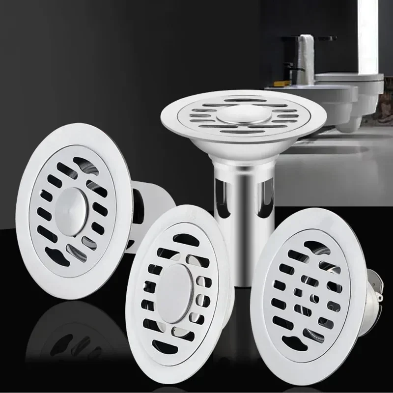 Stainless steel Floor Drains Anti-odor Drainer Shower Strainer Cover Bathtub Ground Leakage Kitchen Bathroom Hardware Fittings
Stainless steel Floor Drains Anti-odor Drainer Shower Strainer Cover Bathtub Ground Leakage Kitchen Bathroom Hardware Fittings
